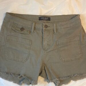 Judy Blue Olive Jean Shorts